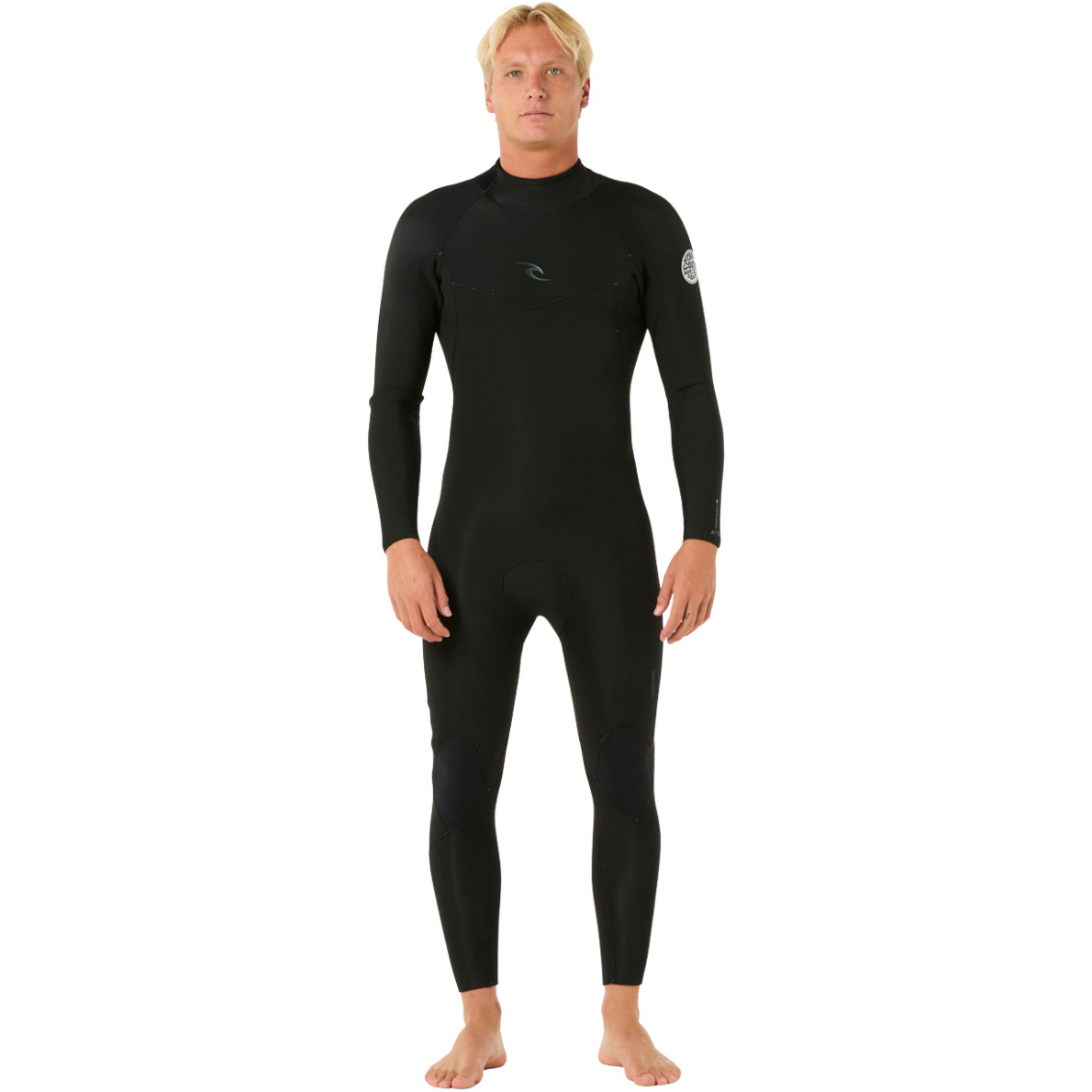 2026 Rip Curl Da Uomo Dawn Patrol 5/3mm Back Zip Muta 16SMFS - Black